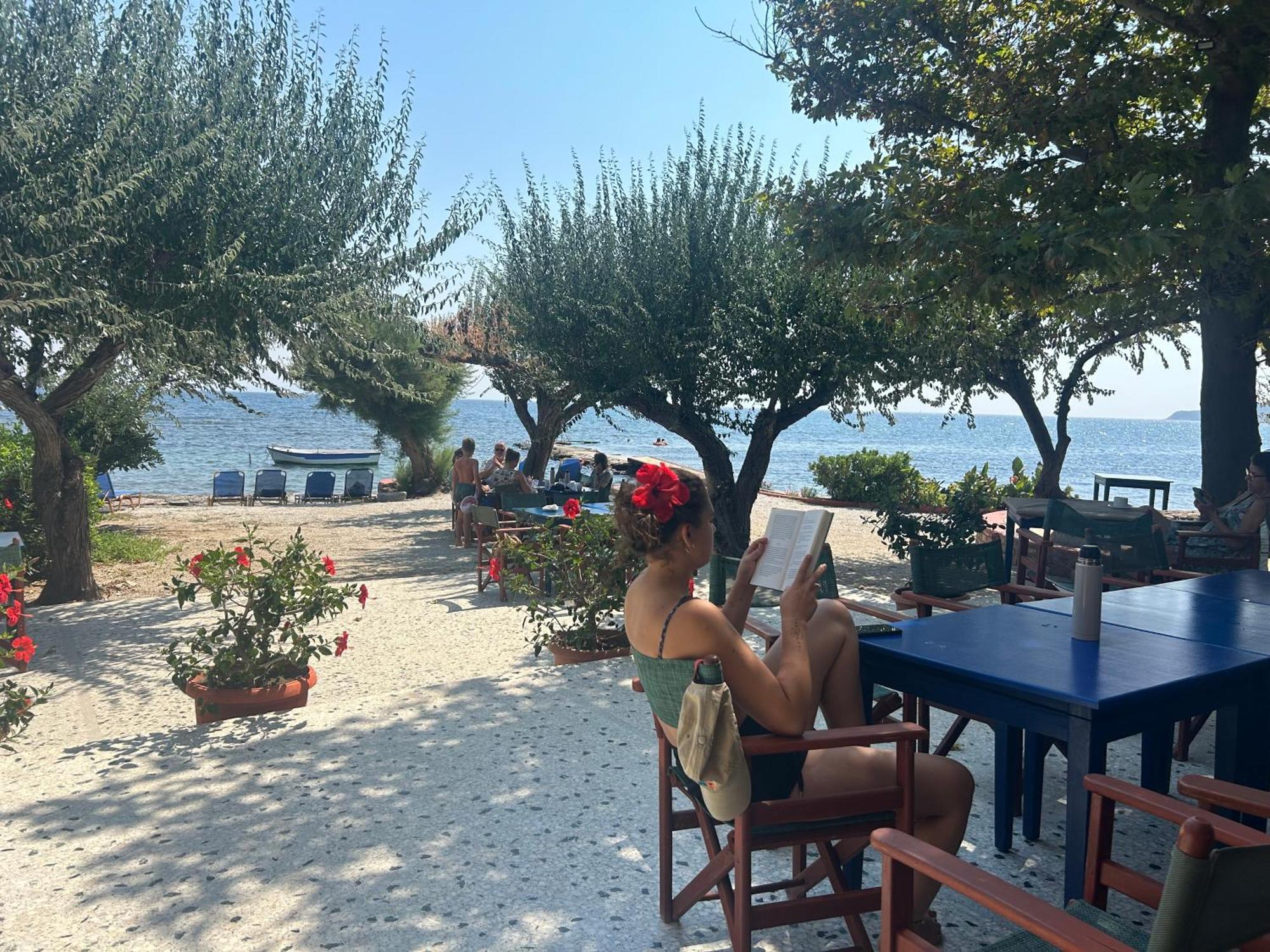 Hotel Votsala Pyrgi Thermis Bagian luar foto